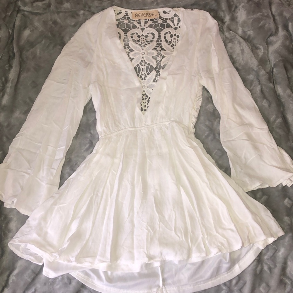 🦋 5/$25- FINAL MARKDOWN Beautiful mini boho dress from nasty gal - Picture 2 of 5